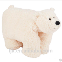 Personalizado brinquedos de pelúcia personalizado pelúcia urso polar cobertor